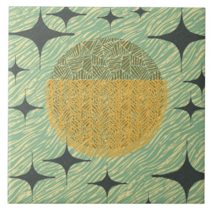 Carreau Conception géométrique de Starburst du milieu du s