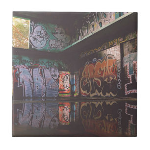 Carreau Conception grunge de graffiti