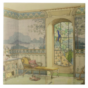 Carreau Conception pour une salle de bains, de "Interieurs