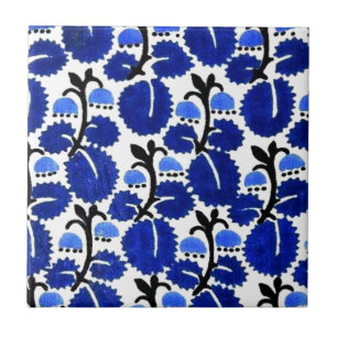 Carreau Conception vintage du Flamant rose 1910