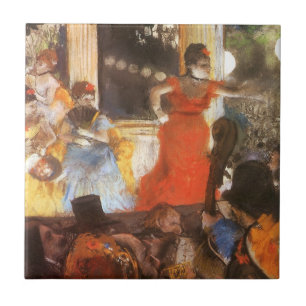 Carreau Concert Café aux Ambassadeurs par Edgar Degas