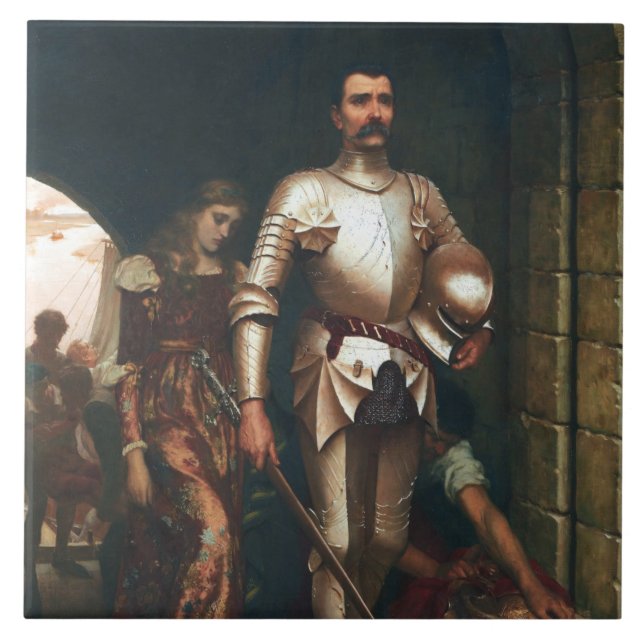 Carreau Conquête (Chevalier victorieux en armure brillante (Devant)