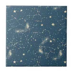 Carreau Constellation céleste - Nuit étoilée (2)