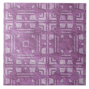 Carreau Contemporain violet, forme mauve Carrelage céramiq
