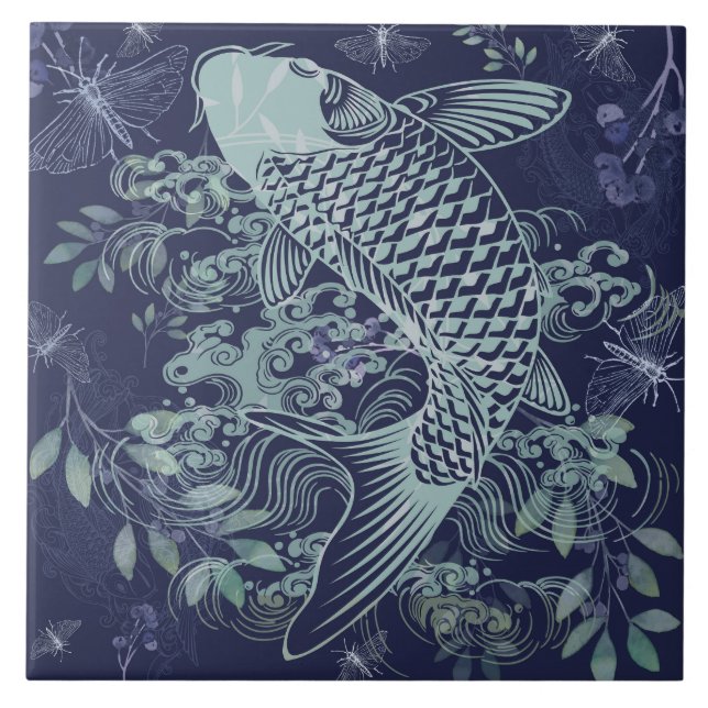 Carreau Contes de poissons (Devant)