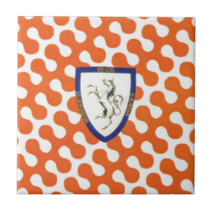 Carreau Contrada del Leocorno (Unicorn) Palio