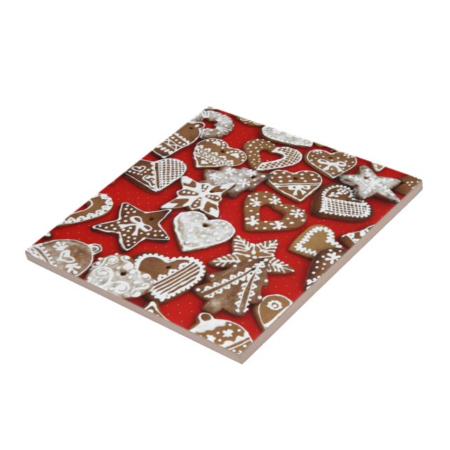 Carreau Cookies en pain d'épice de Noël (Côté)