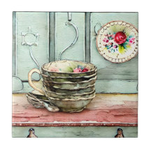 Cool artisanal rustique illustration de plat Retro
