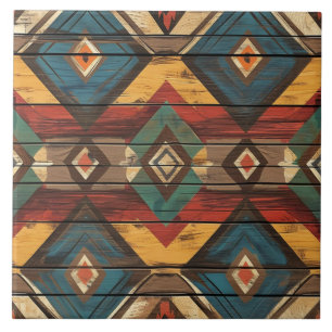 Carreau Cool Aztec faux bois
