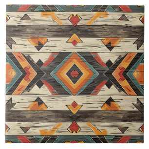 Carreau Cool Aztec faux bois