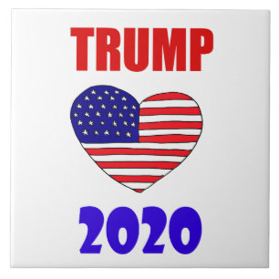 Carreau Cool Pro Donald Trump 2020 pour le président
