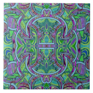 Carreau Coolton de puzzle de Bohême