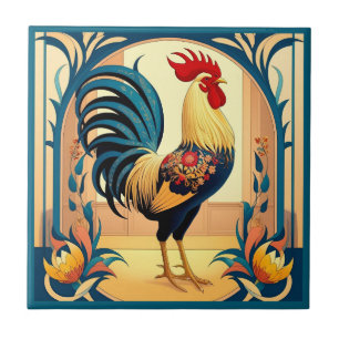 Carreau Coq de Manoir de Campagne