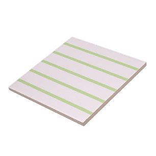 Carreau Coquette Préparation Chic Pastel Vert Et Rose Rayu