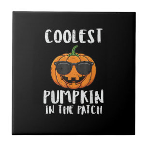 Carreau Costume Patch Citrouille Le Plus Cool Halloween Ho