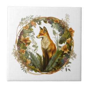 Carreau Cottagecore Fox Vintage