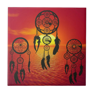 Carreau Coucher de soleil de Dreamcatcher