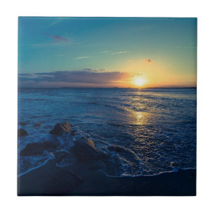 Carreau Coucher de soleil Ocean Horizon