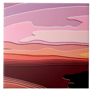 CARREAU COUCHERS DE SOLEIL