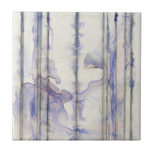 Carreau Couleur d'aquarelle Violet Free Expression