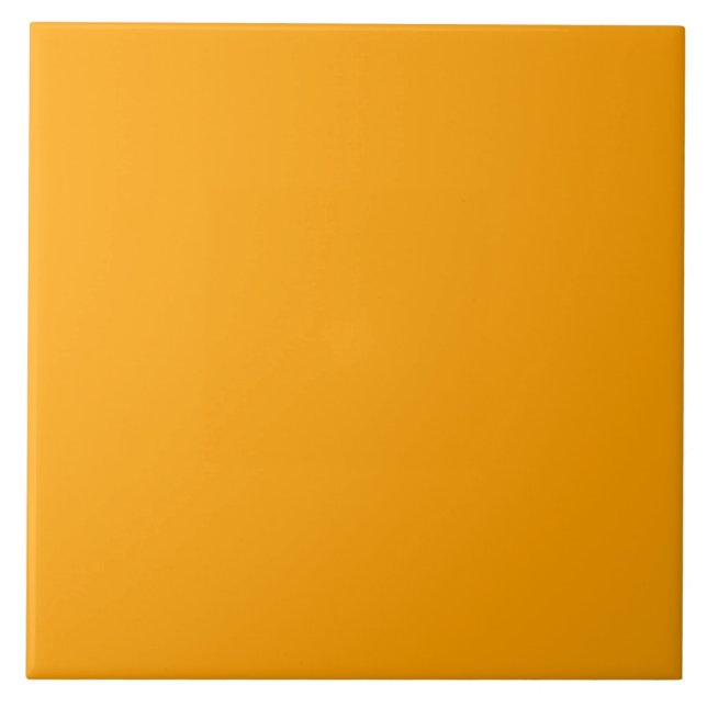 Carreau Couleur jaune moutarde solide (Devant)