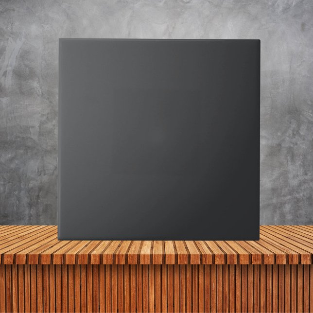 Carreau Couleur solide noire (Créateur téléchargé)