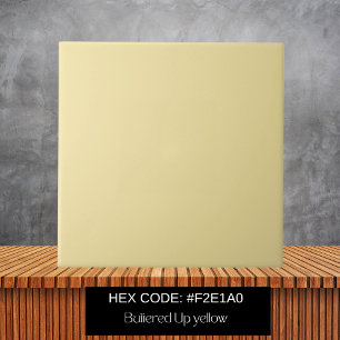 Carreau Couleur uni jaune