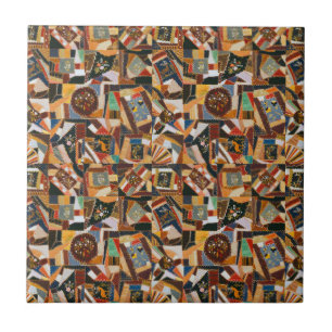 Carreau Couleur vintage et folle