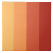 Couleurs chaudes - teintes rétro