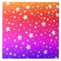 Couleurs de l'arc-en-ciel avec des étoiles
