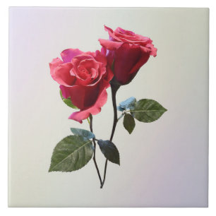 Carreau Couple de Roses
