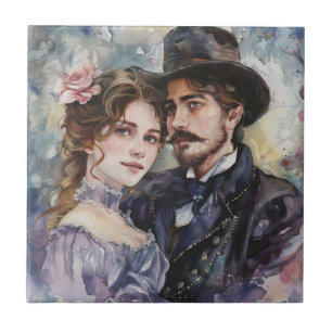 Carreau Couple Victorien