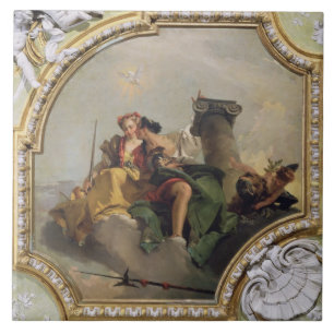 Carreau Courage et justice, du 'Sala Capitolare