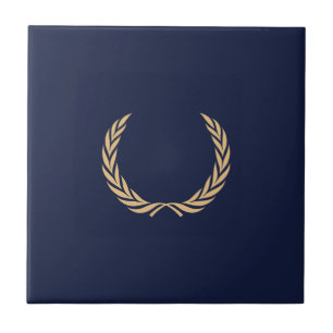 Carreau Couronne d'épis Laurel wreath