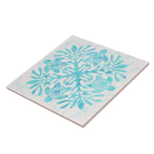Carreau courte honu quilt hawaïen