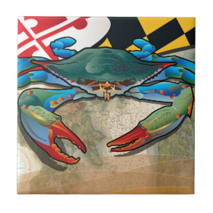 Carreau Crabe bleu du Maryland