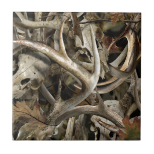 Carreau Crânes de cerfs communs de Camo
