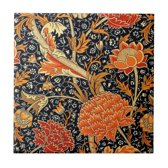 Carreau Cray par William Morris (Devant)