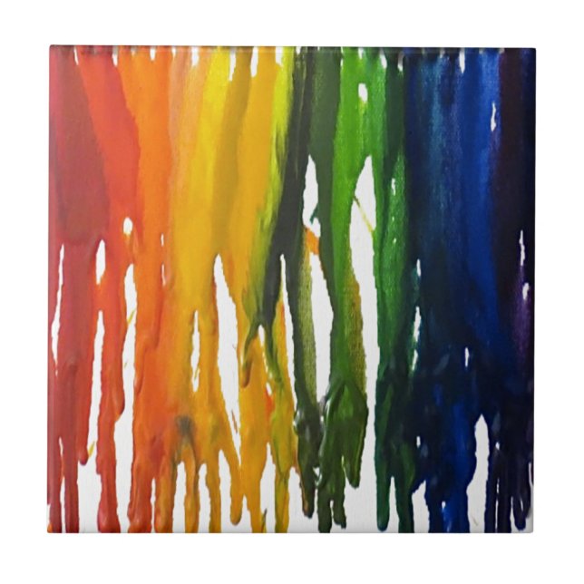 Carreau Crayon fondu sur la prospection (Devant)