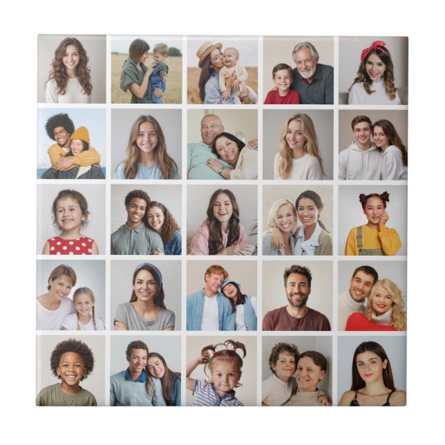 Carreau Créez votre propre collection de photos 25 (Devant)