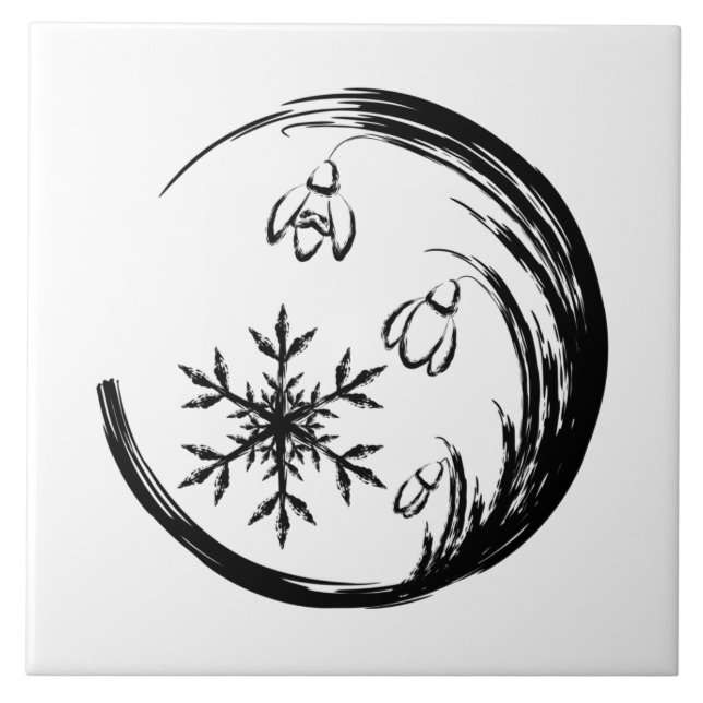 Carreau Crest d'hiver (Devant)