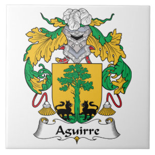 Carreau Crête de famille d'Aguirre