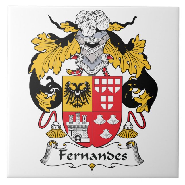 Carreau Crête de famille de Fernandes (Devant)