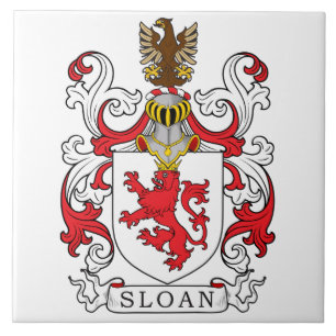 Carreau Crête de famille de Sloan