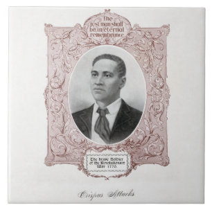 Carreau Crispus Attucks : Martyr de la révolution américai