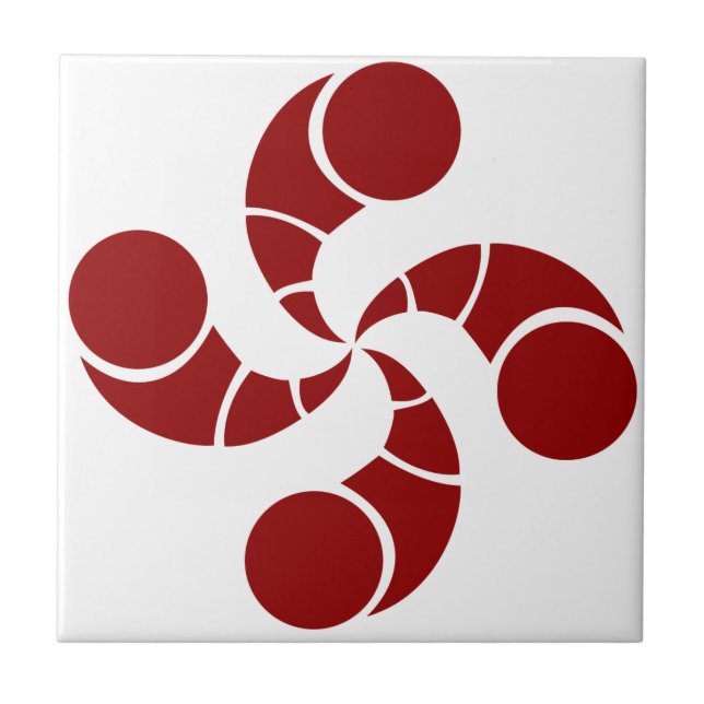 Carreau croix basque de golf (Devant)