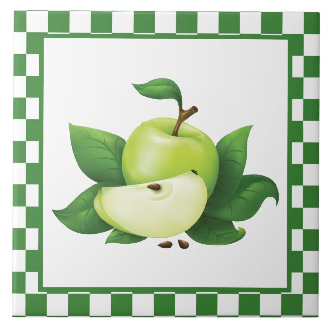 Carreau Cuisine à pomme de campagne mignonne (Devant)