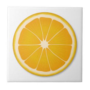 Carreau Cuisine et jardin de fruits d'agrumes d'orange dou