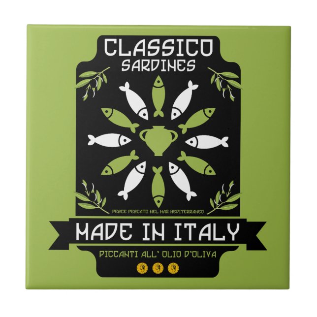 Carreau Cuisine italienne (Devant)