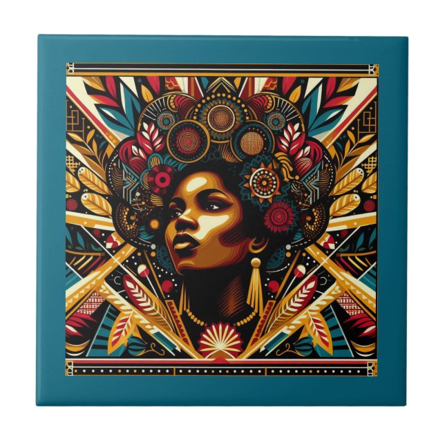 Carreau Culture afro-américaine vivante (Devant)